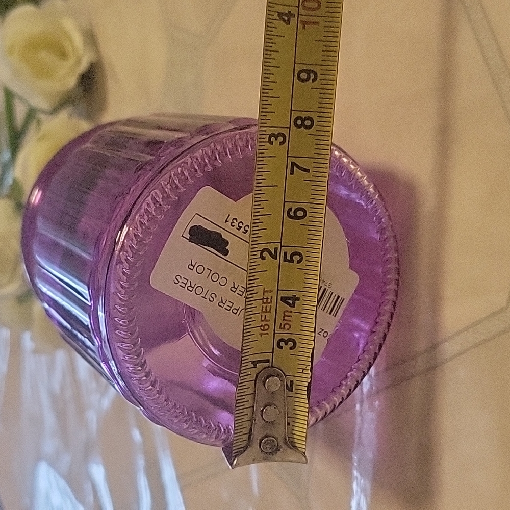 NWT GLASS CANISTER - Picture 8 of 8